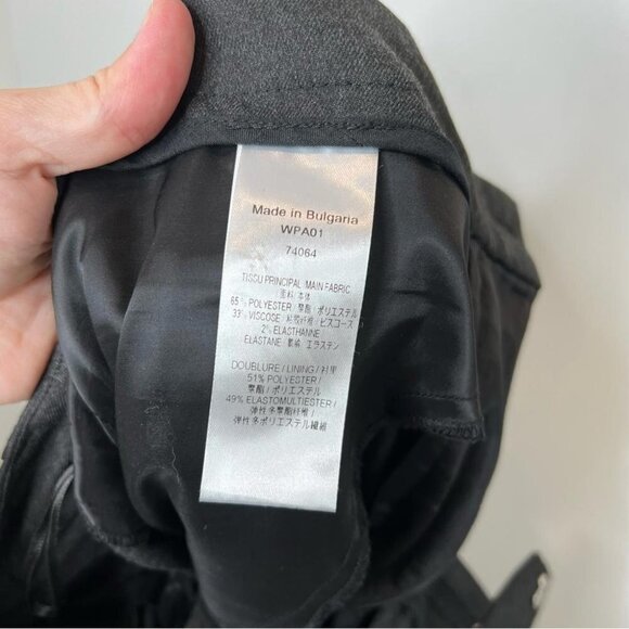 Tiffany & Co Wardrobe Womens Size 10 Charcoal Grey Ankle Length Trouser Pant - Picture 9 of 10